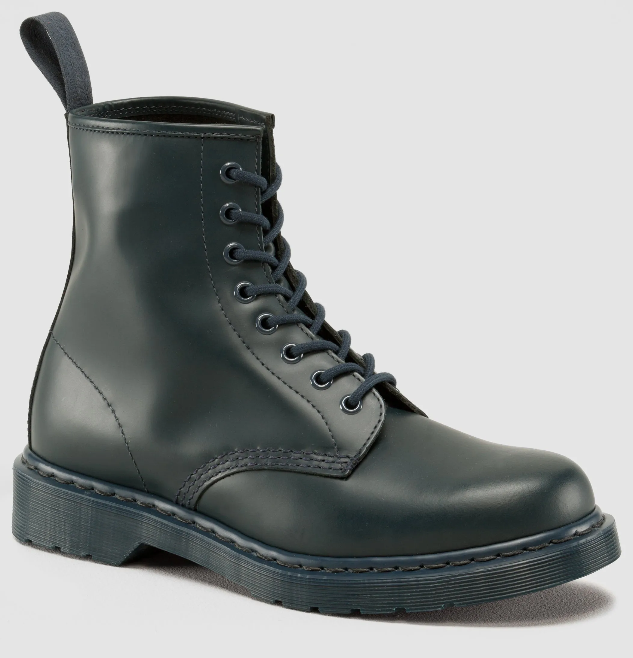 1460 Mono Navy Smooth Boots