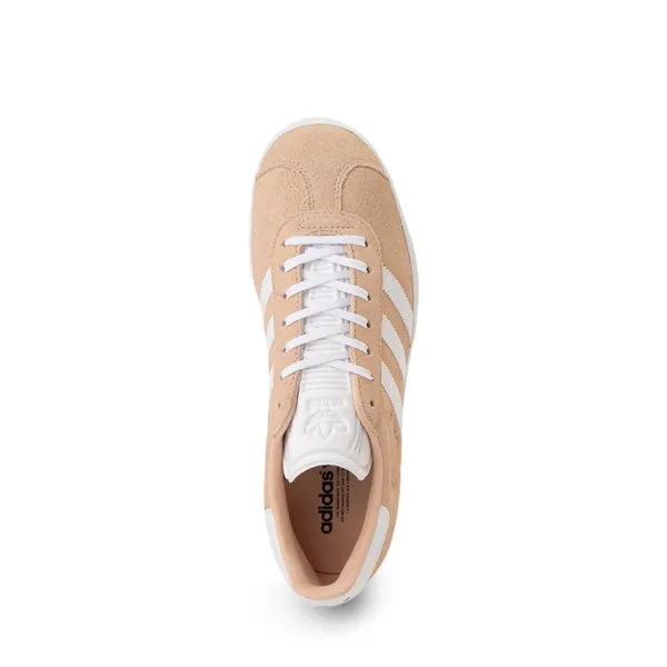 Adidas Gazelle Athletic sneakers, light beige/white