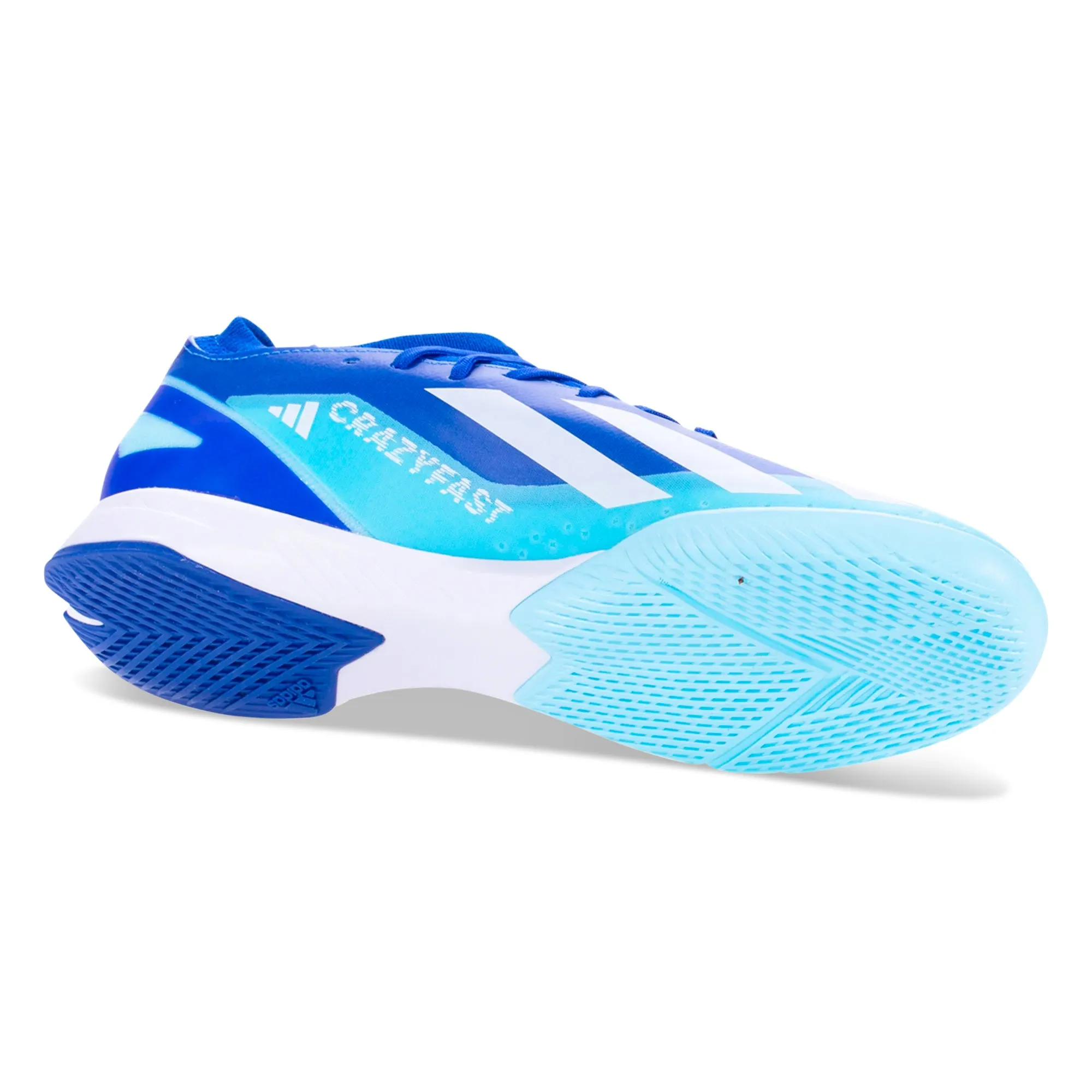 adidas X Crazyfast.3 Indoor Soccer Shoes (Bright Royal/Cloud White/Solar Red)