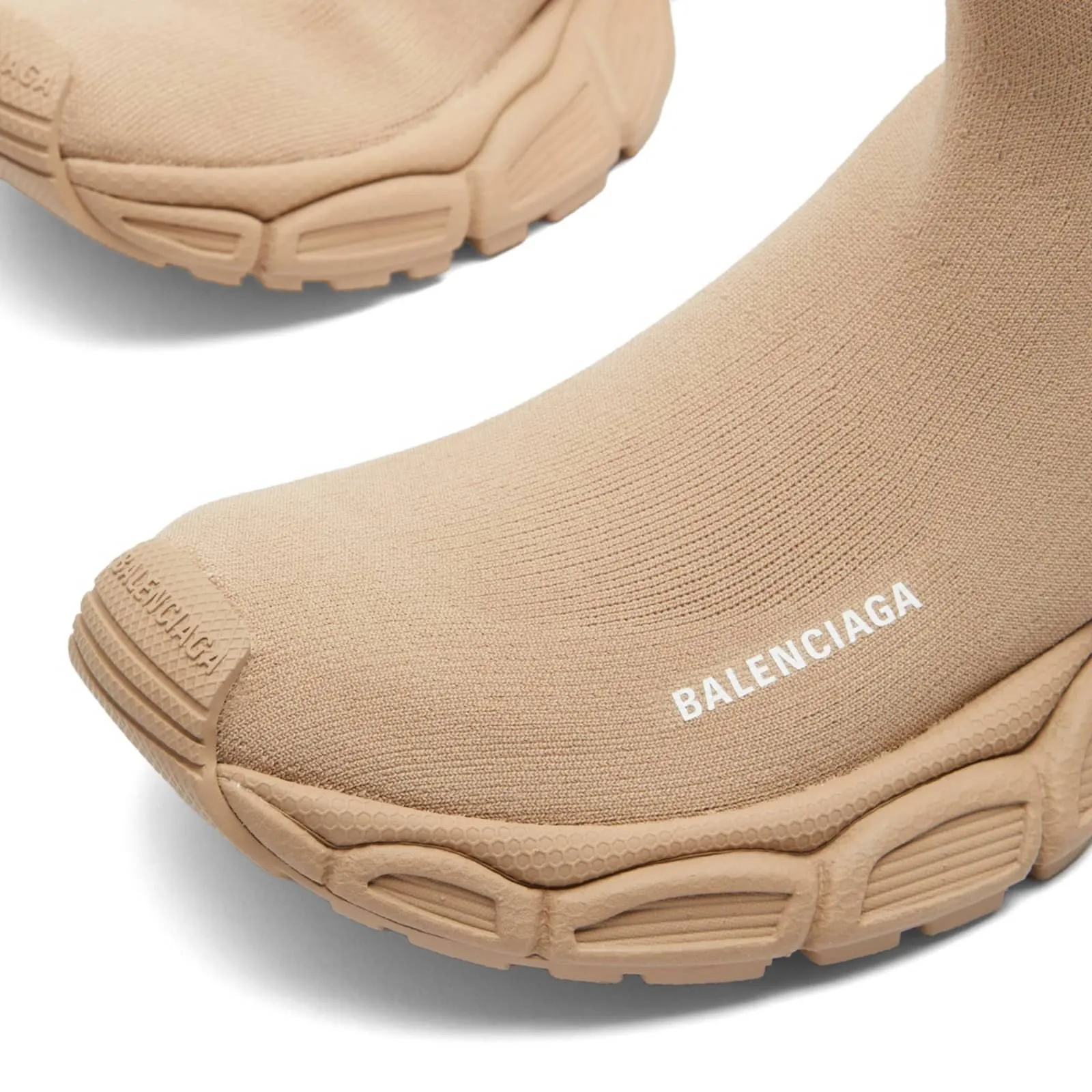 Balenciaga 3Xl Speed Runner Sneakers, Beige