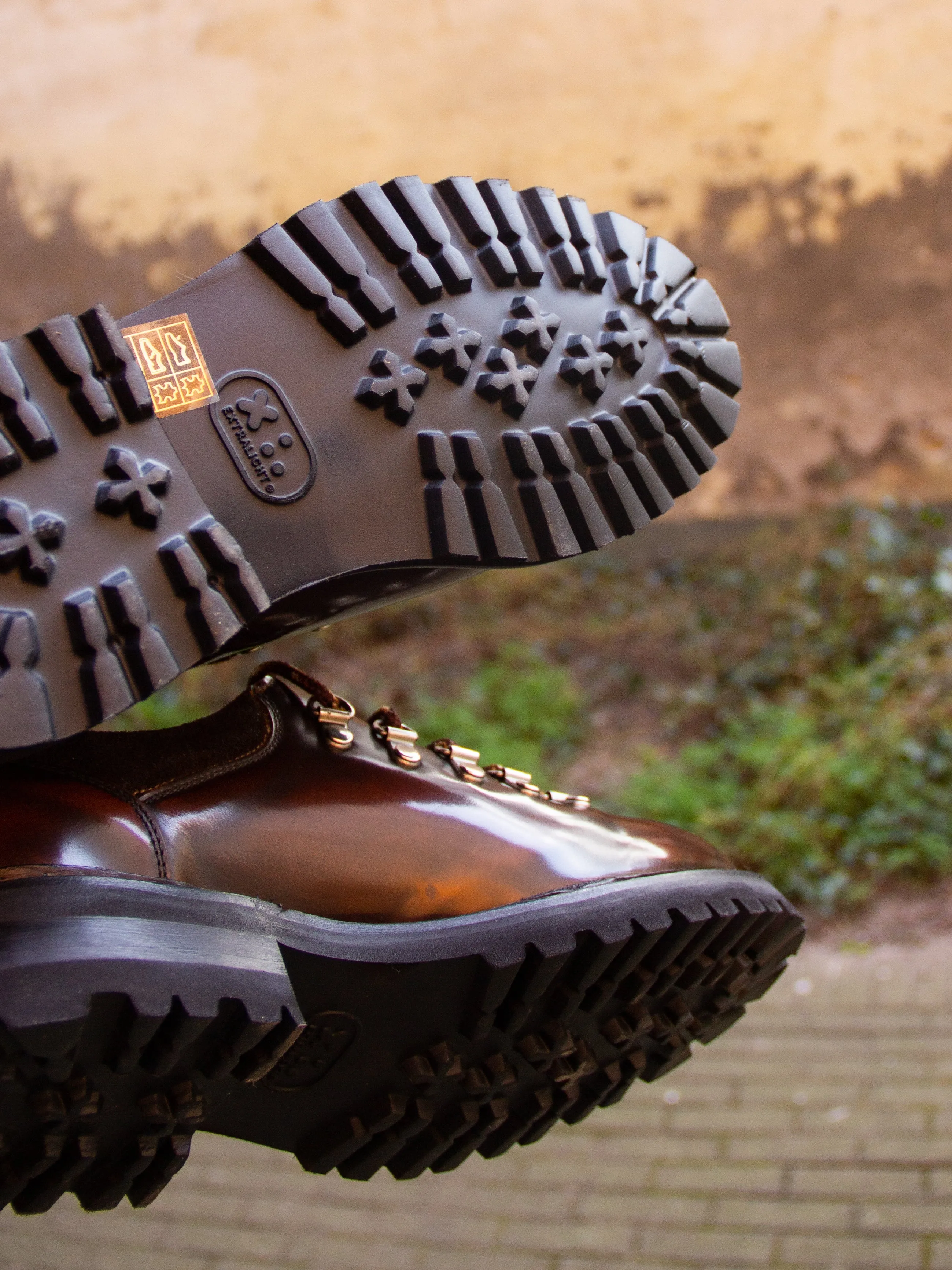 Bright Shoemakers, Mountain Shoe, Cognac Highshine