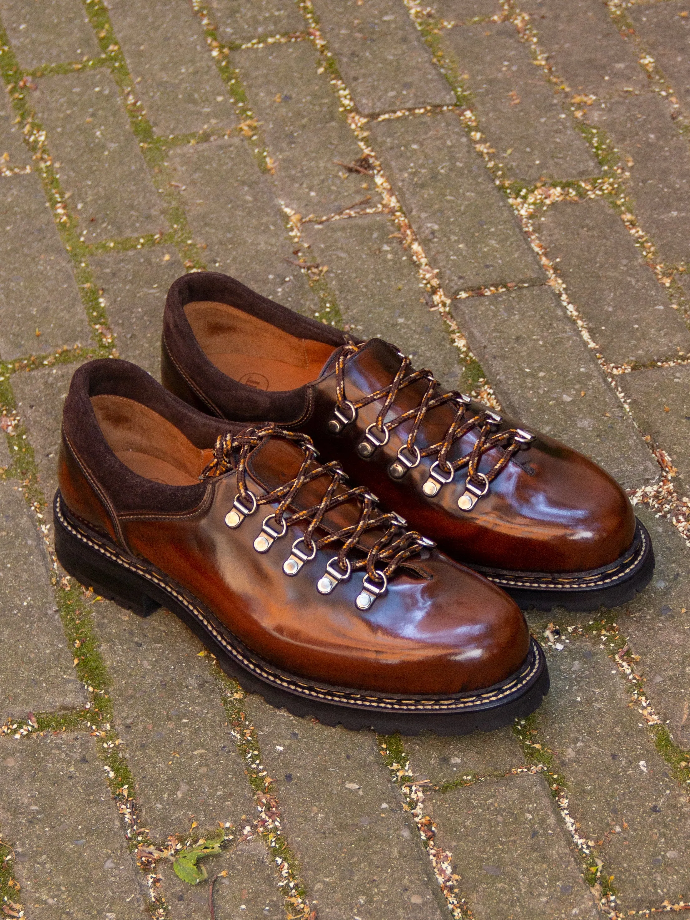 Bright Shoemakers, Mountain Shoe, Cognac Highshine