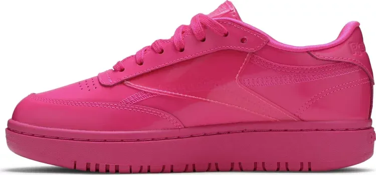 cardi b x wmns coated club c double 'dynamic pink' sneakers Reebok, pink