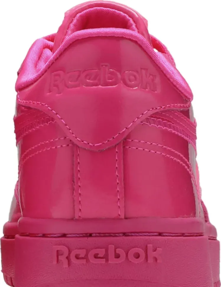 cardi b x wmns coated club c double 'dynamic pink' sneakers Reebok, pink