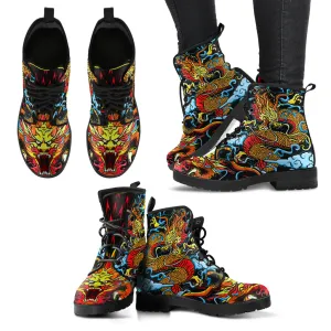 CHINESE DRAGON BOOTS - FREE SHIPPING WORLDWIDE