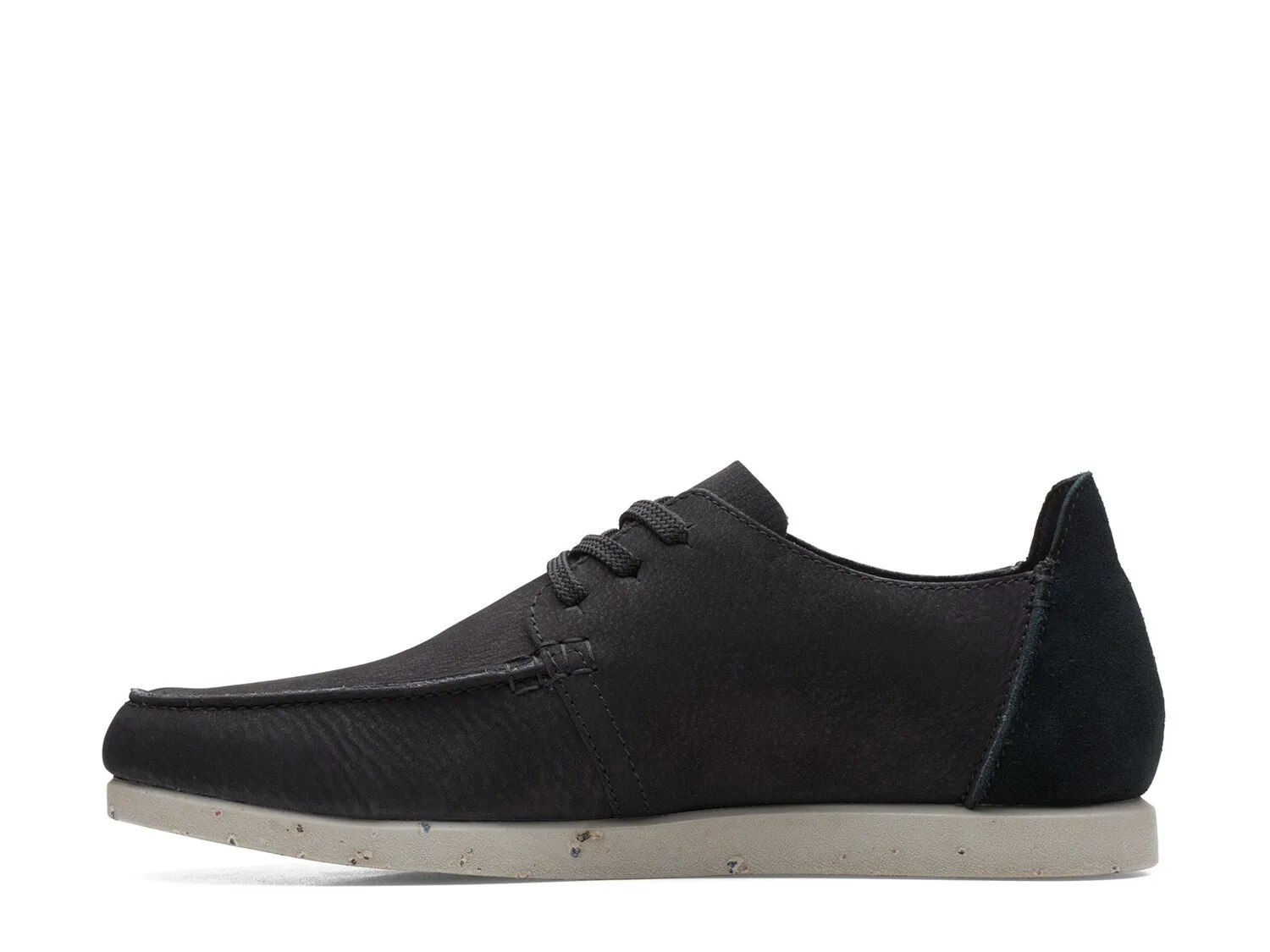 Clarks sneakers suede, black