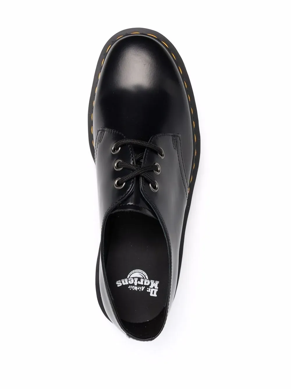 DR. MARTENS - 1461 Quad Polished Smooth Leather Derby Shoes