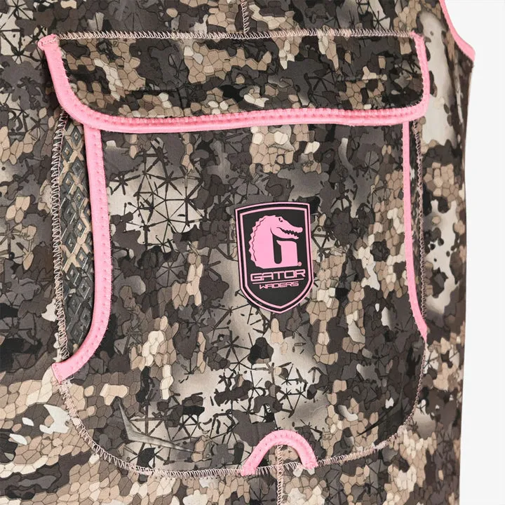 Gator Waders Womens Seven/Pink Retro Waders