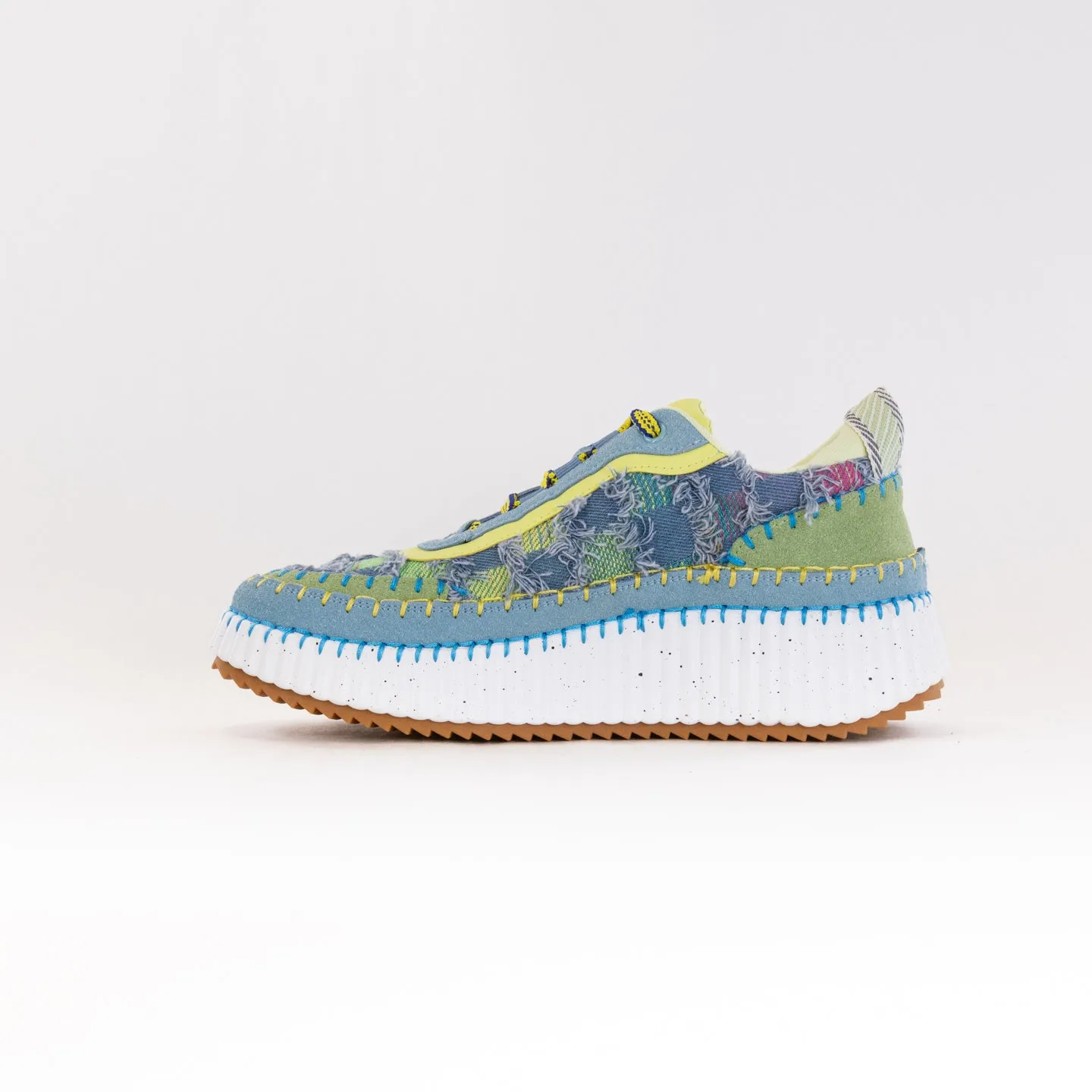 Gelato Stella (Women's) - Denim/Lime