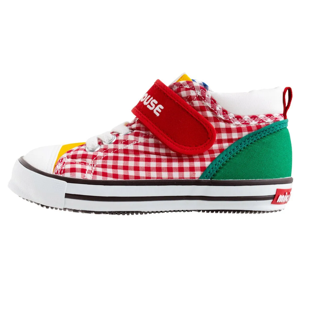 High Top sneaker for Kids -  Patchwork Gingham