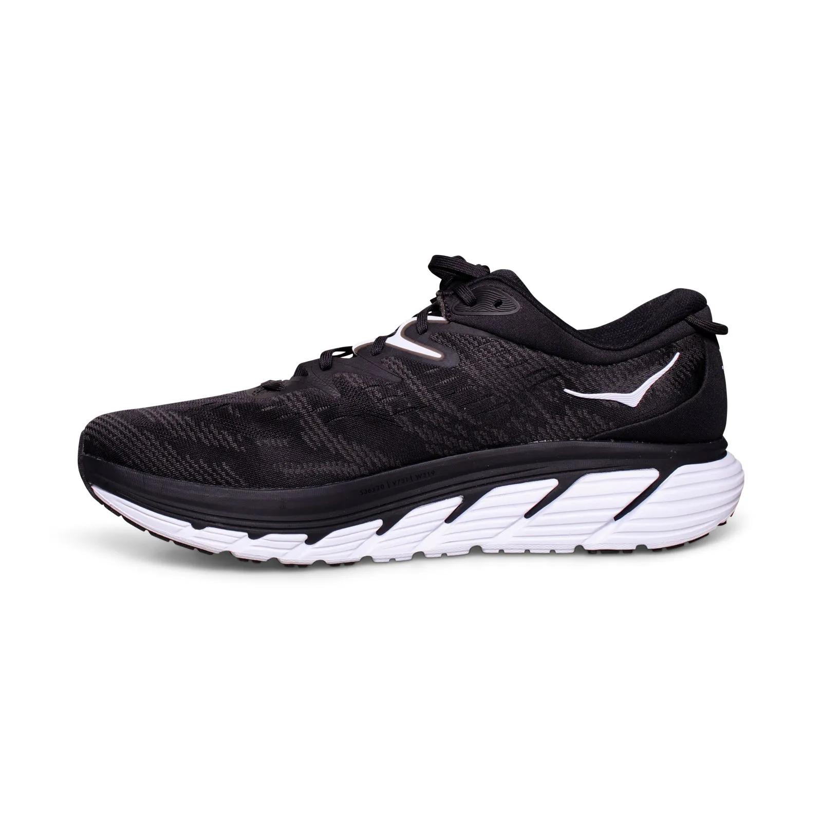 Hoka One One Gaviota 4 Black / White Running Shoes - Men's