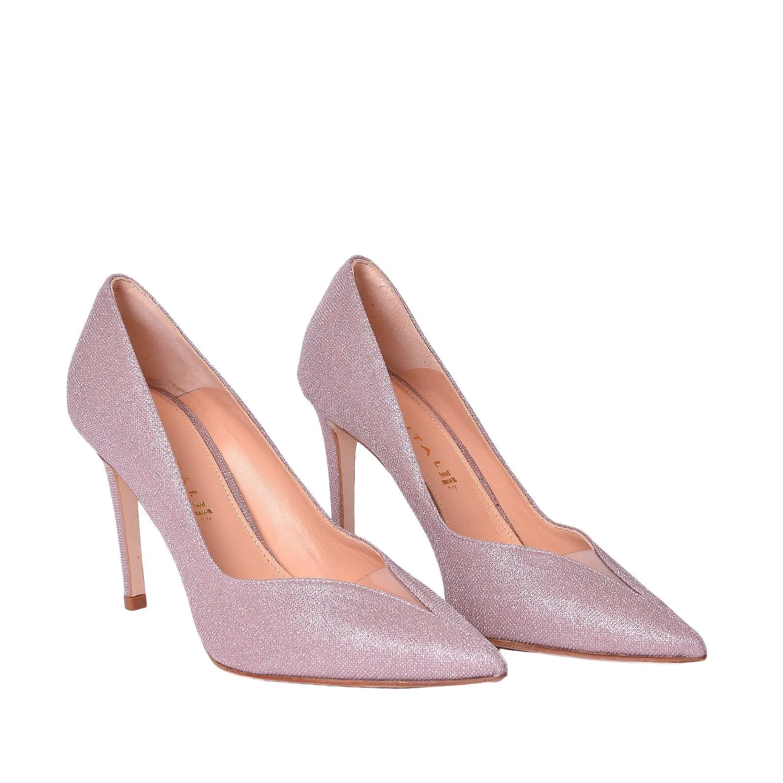 Kate Rose Glitter Pumps