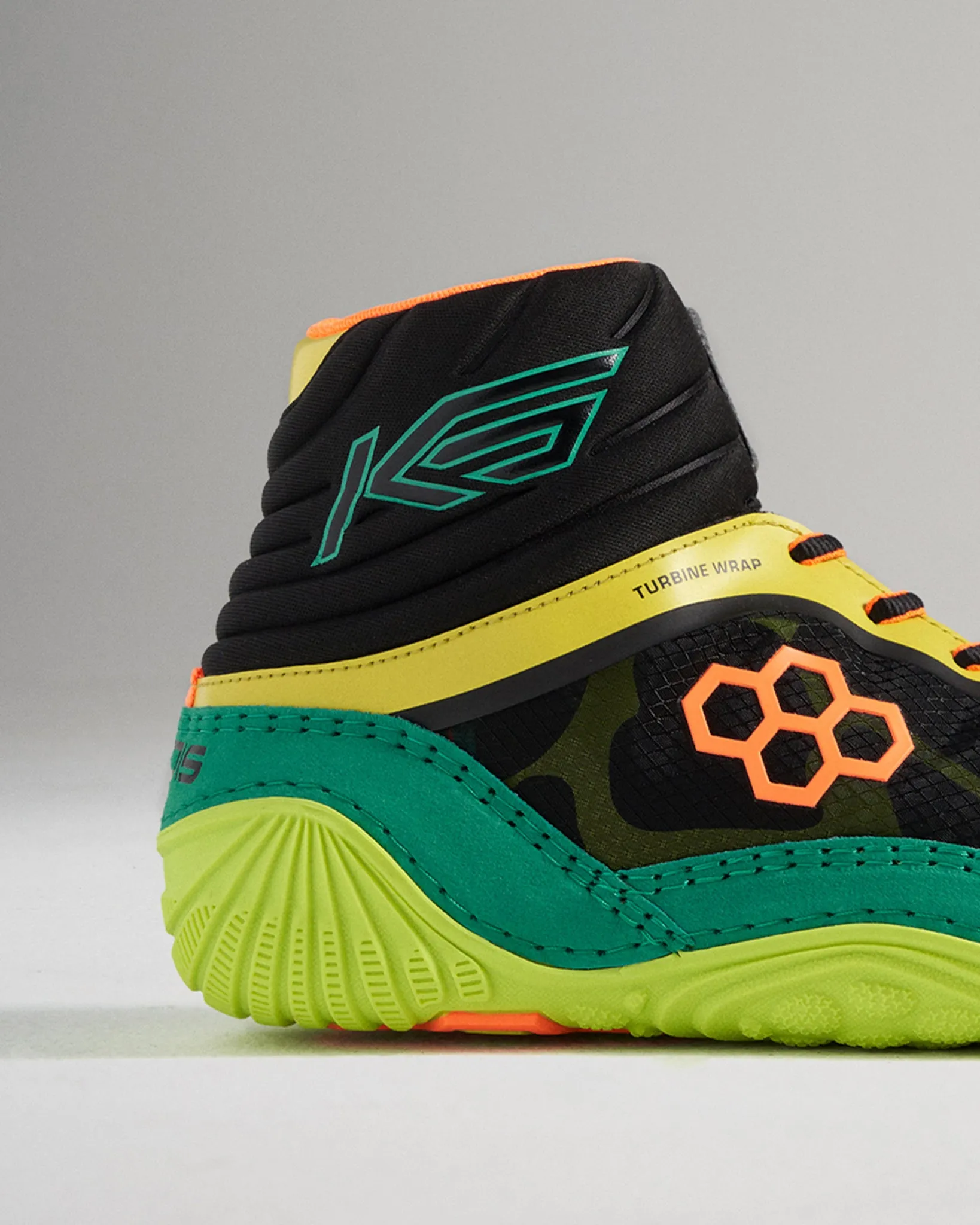 KS Turbine Adult Wrestling Shoes - Poison Green