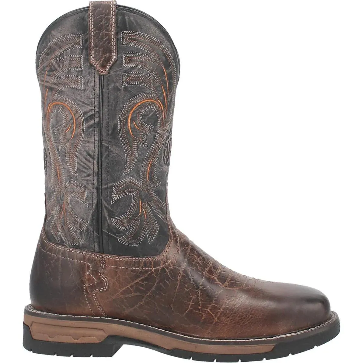 Laredo Hawke (Safety Toe) - Men's Leather Cowboy Work Boot