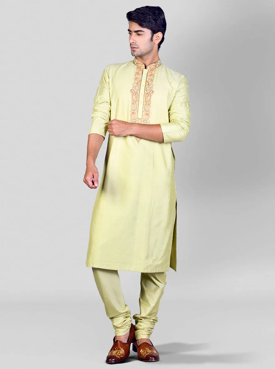 Light Green Kurta Set | Azania