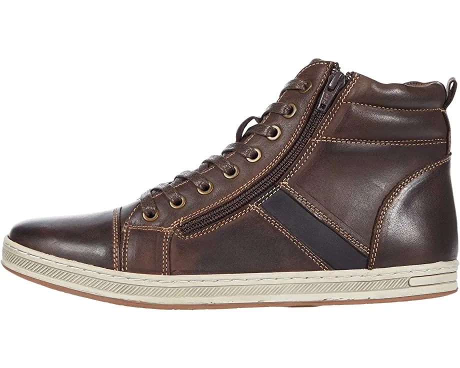 Lucas Hi Propet Sneaker, Coffee Polished Wax Nubuck