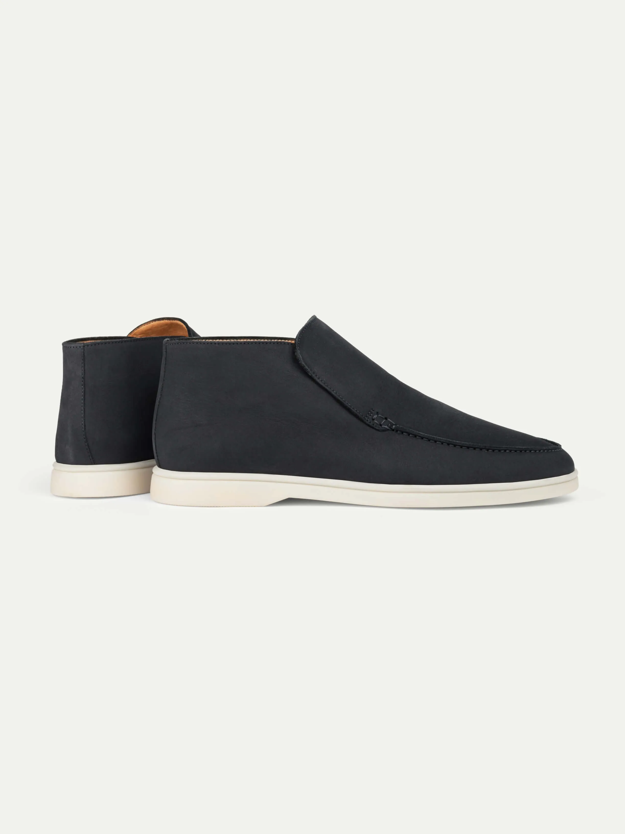 Navy Nubuck City Loafer