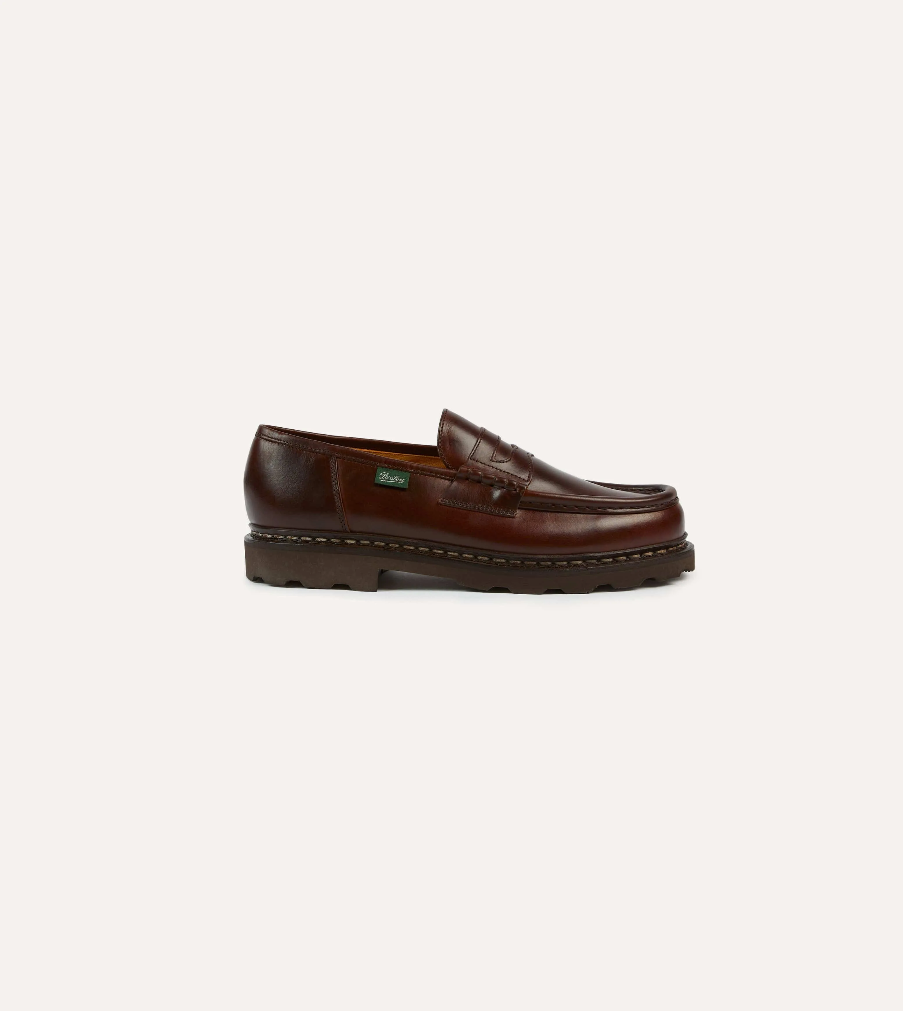 Paraboot Reims Brown Leather Loafer