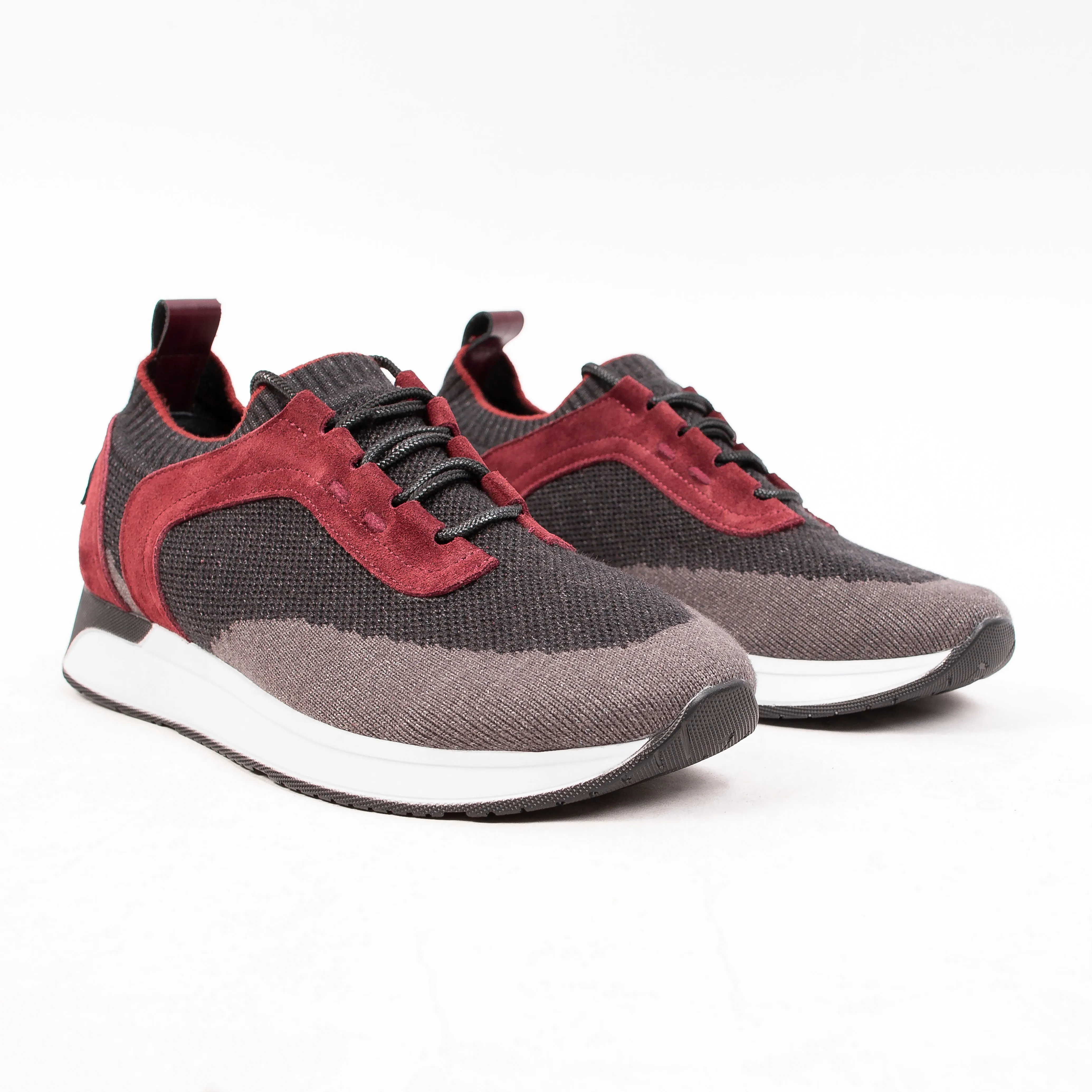 Primeknit and Leather Runner Sneakers