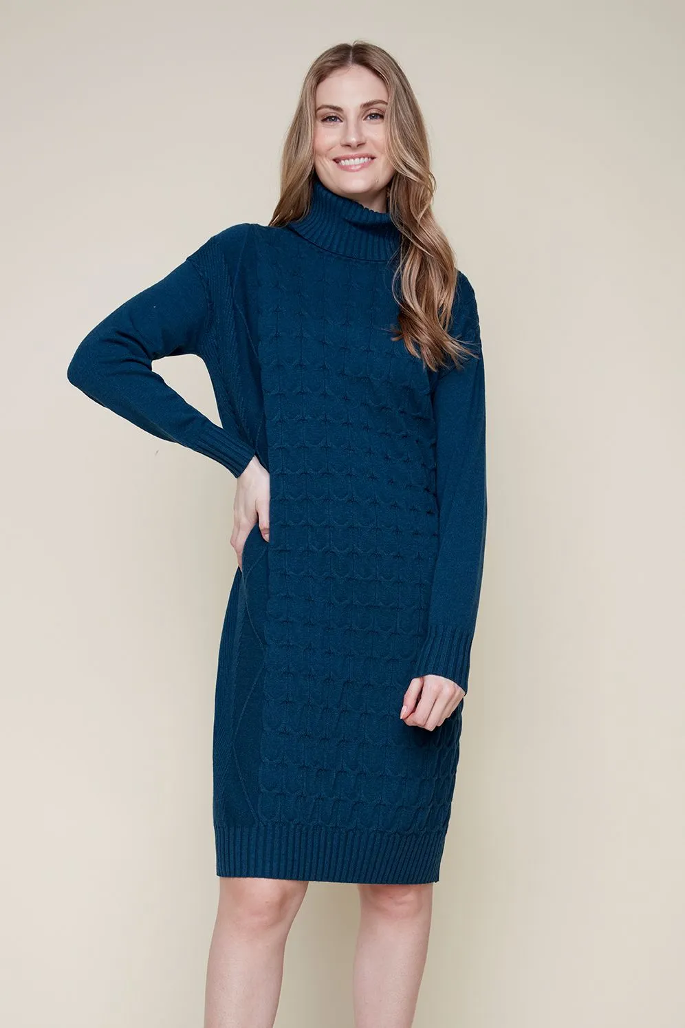 Renuar R4332 Soft Yarn Dress