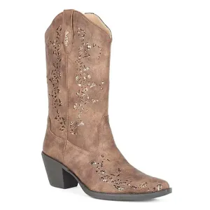 Roper Alisa (Tan) - Women's Cowgirl Boot