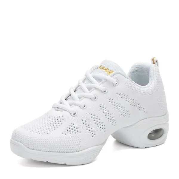 Women's Cloth Modern Jazz Sneakers Dance Shoes